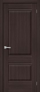 Дверь межкомнатная Прима-2 Экошпон Wenge Melinga, глухая, кромка нет, филенчатая