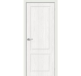 Дверь межкомнатная Граффити-12 Экошпон White Dreamline, глухая, кромка обычная, каркасно-щитовая