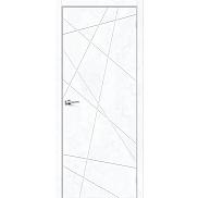 Дверь межкомнатная Граффити-5 Экошпон, Snow Art, глухая, каркасно-щитовая