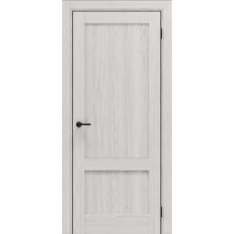 Дверь межкомнатная Порта-62 Экошпон Ash White, глухая, кромка нет, царговая
