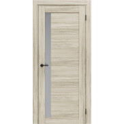 Дверь межкомнатная Порта-27.3G Экошпон Art Wood Light, остекленная, magic fog, кромка нет, царговая