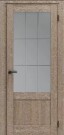 Дверь межкомнатная Порта-63 Экошпон, Light Sonoma, остекленная, царговая