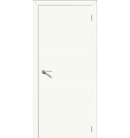 Дверь межкомнатная Моно Эмаль, Лайтбеж, глухая, каркасно-щитовая