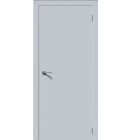Дверь межкомнатная Моно Эмаль, Лайт грей, глухая, каркасно-щитовая
