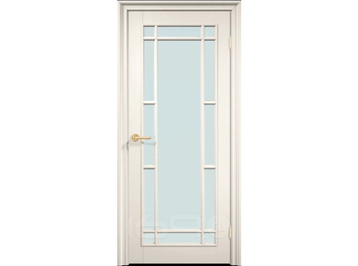 ДП К Англия 13 RAL 9003 остекление Сатинат белое 200*80