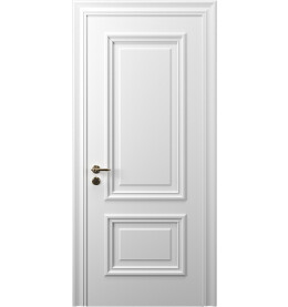 Дверь межкомнатная Премьер-14 Эмаль, Белый, глухая, каркасно-щитовая