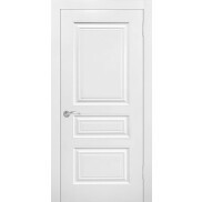 Дверь межкомнатная Роял-3 Эмаль, Белый, глухая, каркасно-щитовая