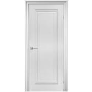 Дверь межкомнатная Венеция-1 Эмаль, Белый, глухая, каркасно-щитовая