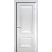 Дверь межкомнатная Венеция Эмаль, Белый, глухая, каркасно-щитовая