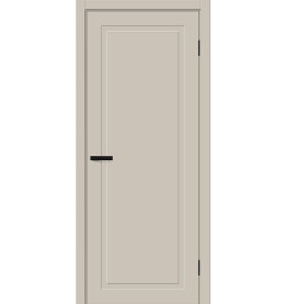 Дверь межкомнатная Граффити-10 Эмаль, Creamy, глухая, без стекла, каркасно-щитовая