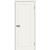 Дверь межкомнатная Граффити-10 Эмаль, Whitey, глухая, каркасно-щитовая