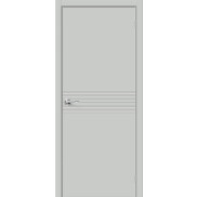 Дверь межкомнатная Граффити-23 Эмаль Grace, глухая, каркасно-щитовая