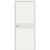 Дверь межкомнатная Граффити-23 Эмаль Whitey, без декора, глухая, без стекла, каркасно-щитовая