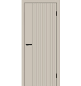 Дверь межкомнатная Граффити-32 Эмаль, Creamy, глухая, без стекла, каркасно-щитовая