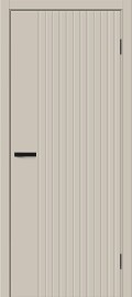 Дверь межкомнатная Граффити-32 Эмаль, Creamy, глухая, каркасно-щитовая