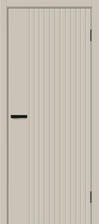 Дверь межкомнатная Граффити-32 Эмаль Creamy, без декора, глухая, без стекла, каркасно-щитовая