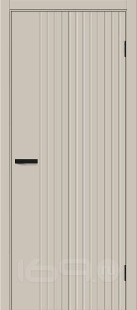 Дверь межкомнатная Граффити-32 Эмаль Creamy, без декора, глухая, без стекла, без кромки, каркасно-щитовая