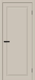 Дверь межкомнатная Граффити-40 Эмаль, Creamy, глухая, каркасно-щитовая