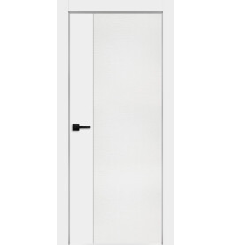Дверь межкомнатная Лео-1 Эмаль, Белый, глухая, каркасно-щитовая
