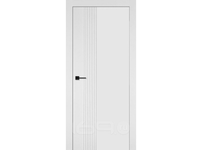 Дверь межкомнатная Вижн-1 Эмаль, Белый, глухая, каркасно-щитовая