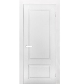 Дверь межкомнатная Лацио Эмаль, Белый, глухая, каркасно-щитовая