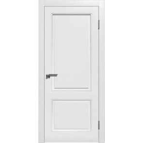 Дверь межкомнатная Лорд-2 Эмаль RAL 9003, глухая, каркасно-щитовая