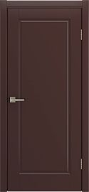 Дверь межкомнатная "AMORE" RAL 8016 Шоколад эмаль глухая 200*80