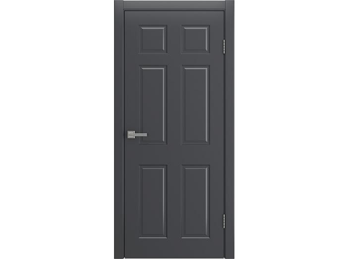Дверь межкомнатная "BARSELONA" RAL 7024 Графит эмаль глухая 200*80