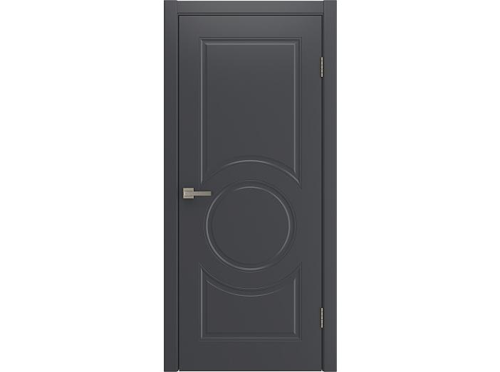 Дверь межкомнатная "DONNA" RAL 7024 Графит эмаль глухая 200*80