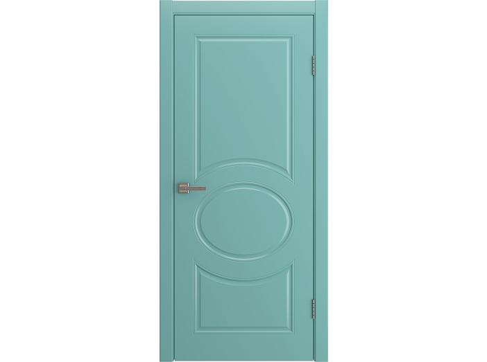 Дверь межкомнатная "OLIVIA" RAL 5024 Небесно-голубой эмаль глухая 190*60