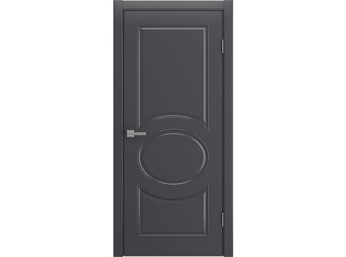 Дверь межкомнатная "OLIVIA" RAL 7024 Графит эмаль глухая 200*90