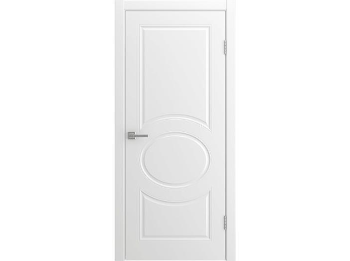 Дверь межкомнатная "OLIVIA" RAL 9016 Белая эмаль  глухая 200*70