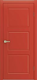 Дверь межкомнатная "RIM"  Красный эмаль глухая