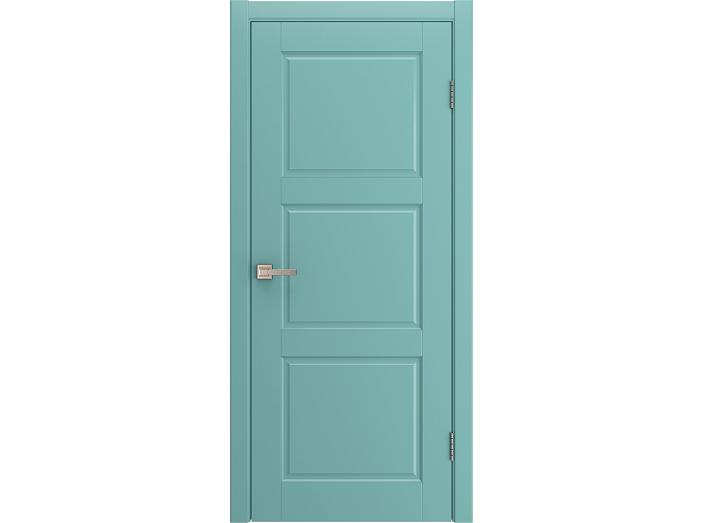 Дверь межкомнатная "RIM" RAL 5024 Небесно-голубой эмаль глухая 200*60