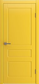 Дверь межкомнатная "STELLA"  Желтая эмаль глухая