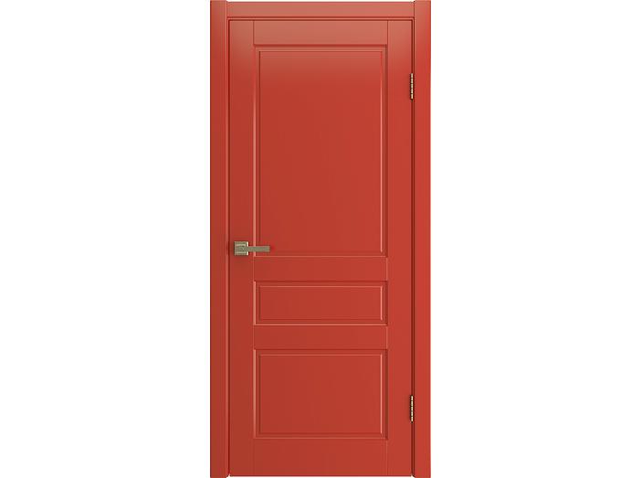Дверь межкомнатная "STELLA" RAL 3028 Красный эмаль глухая 200*90