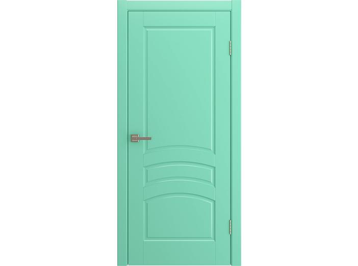 Дверь межкомнатная "VENEZIA" RAL 6027 Бирюза эмаль глухая 190*55