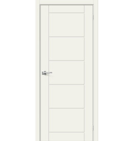 Дверь межкомнатная Граффити-4 Эмаль, Whitey, глухая, каркасно-щитовая