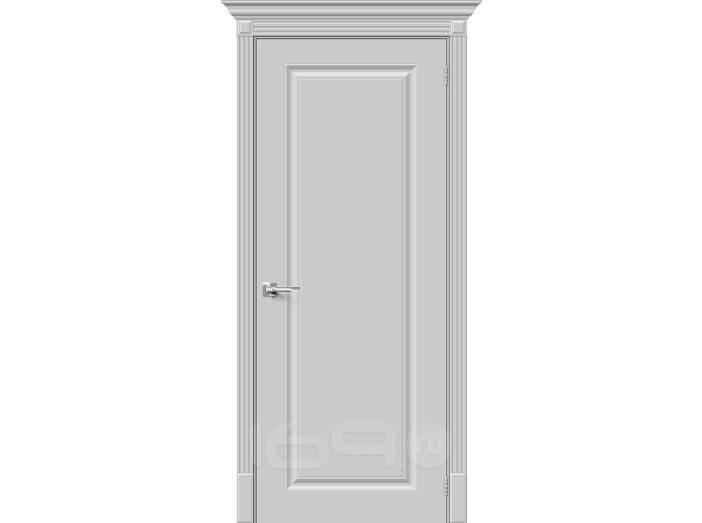 Дверь межкомнатная Скинни-10 Эмаль Grace, без декора, глухая, без стекла, скиновая