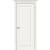 Дверь межкомнатная Скинни-10 Эмаль Whitey, без декора, глухая, без стекла, скиновая