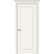 Дверь межкомнатная Скинни-10 Эмаль, Whitey, глухая, без стекла, скиновая