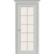Дверь межкомнатная Скинни-11.1 Эмаль, Grace, остекленная, magic fog, скиновая