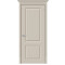 Дверь межкомнатная Скинни-12 Эмаль, Creamy, глухая, скиновая
