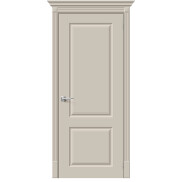 Дверь межкомнатная Скинни-12 Эмаль, Creamy, глухая, скиновая