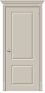 Дверь межкомнатная Скинни-12 Эмаль, Creamy, глухая, скиновая