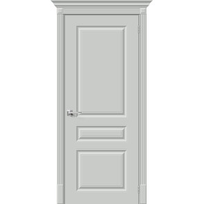 Дверь межкомнатная Скинни-14 Эмаль Grace, без декора, глухая, без стекла, скиновая