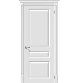 Дверь межкомнатная Скинни-14 Эмаль, Whitey, глухая, скиновая