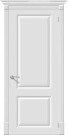 Дверь межкомнатная Скинни-12 Эмаль, Whitey, глухая, скиновая