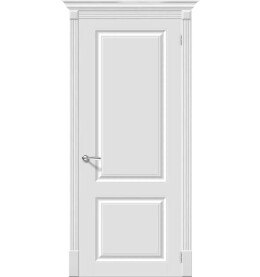 Дверь межкомнатная Скинни-12 Эмаль, Whitey, глухая, скиновая