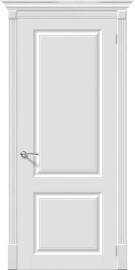 Дверь межкомнатная Скинни-12 Эмаль, Whitey, глухая, скиновая